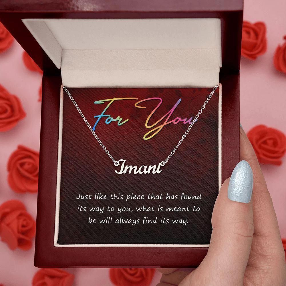 Gift for Her, Personalized Name Necklace