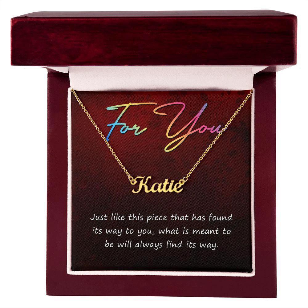 Gift for Her, Personalized Name Necklace