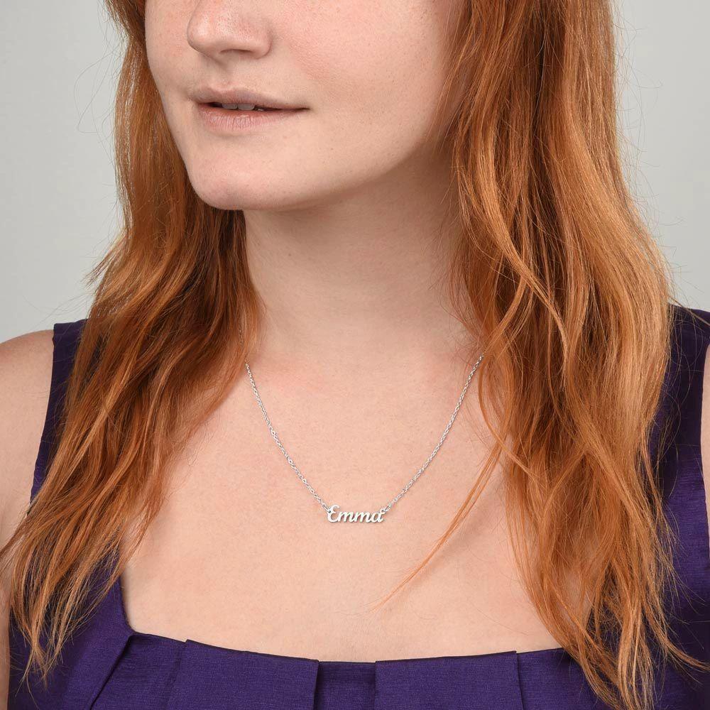 Personalized Name Necklace Made and Ships from USA