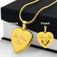 Gift for Biker - Ride or Die - Engraved Heart Necklace - Mallard Moon Gift Shop