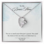 To Bonus Mom - More than a Parent Forever Love Heart Pendant Necklace - Mallard Moon Gift Shop