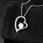 Soulmate You Take my Breath Away Forever Love Heart Necklace