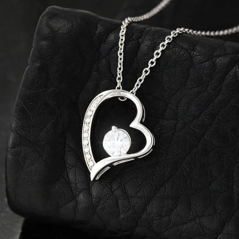 Soulmate You Take my Breath Away Forever Love Heart Necklace