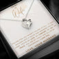 To My Wife - My Love, My Comfort, My Joy - Forever Love Heart Pendant Necklace - Mallard Moon Gift Shop