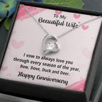 Funny Wife Anniversary Gift from Hunter Husband