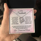 Gift for Soulmate - My Dreams Came True - Forever Love Heart Pendant Necklace