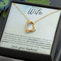 To My Wife - You Make My Heart Smile - Forever Love Necklace - Mallard Moon Gift Shop