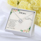 Mother's Day Love Knot Pendant Necklace from Son