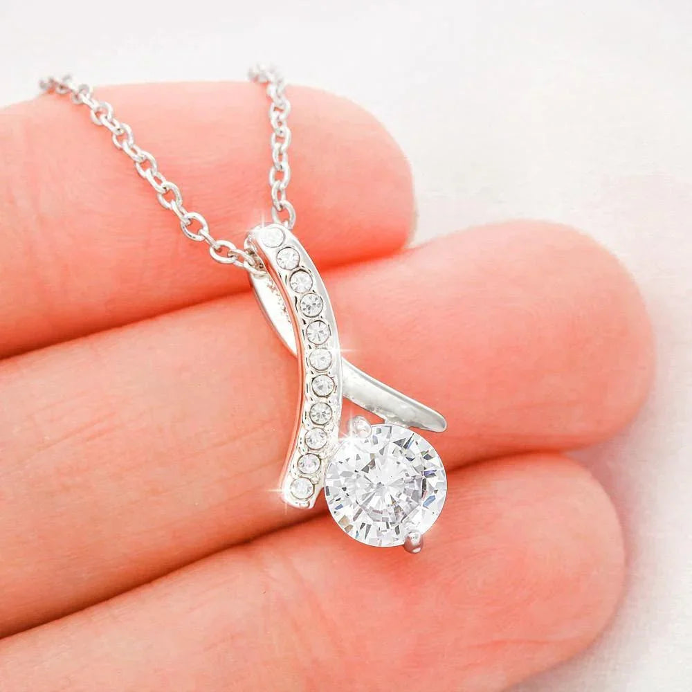 Mother's Day Alluring Heart Necklace from Son