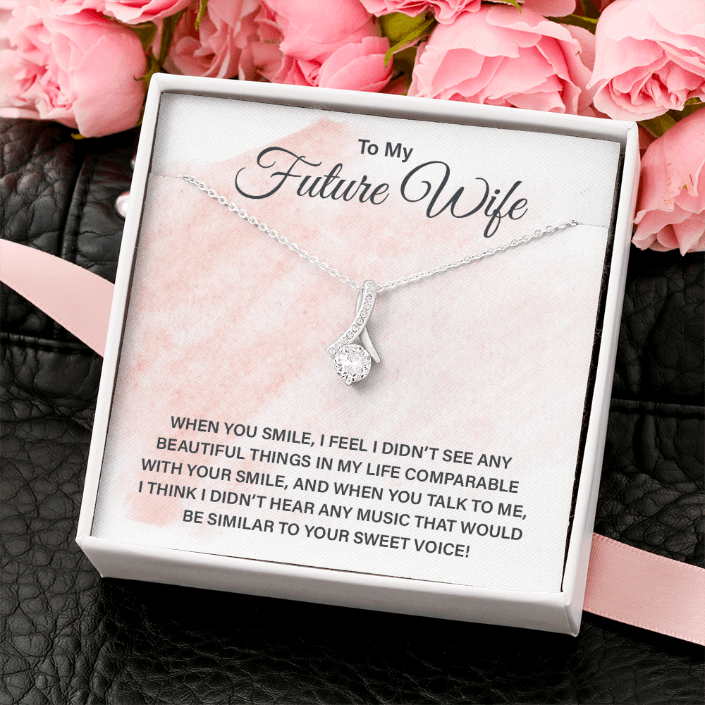 Gift for Future Wife Pendant Necklace - Mallard Moon Gift Shop