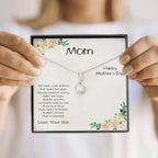 Mother's Day Alluring Heart Necklace from Son