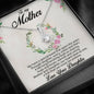 Gift for Mother Alluring Beauty CZ Pendant Necklace Message Card from Daughter - Mallard Moon Gift Shop