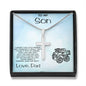 Personalized Cross Pendant for Young Son From Dad - Mallard Moon Gift Shop