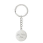 The Love Between a Grandmother and her Grandchildren is Forever Engraved Circle Keychain - Mallard Moon Gift Shop