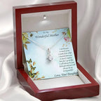 To Mother from Daughter Alluring Beauty Pendant Necklace