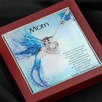 Gift for Mom from Daughter Love Knot Pendant Necklace