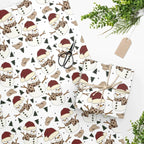 Cowboy Snowman Wrapping Paper