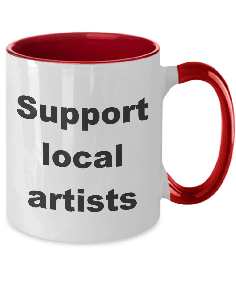 Artist Coffee two tone mug