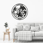Honeybee Custom Name Metal Art Wall Sign