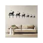 Dachshund Wire Haired Custom Address, Name Metal Yard Sign