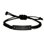 Engraved Bracelet, Brother I can promise to love you for the rest of mine, Christmas, Graduation, Birthday Jewelry Gift