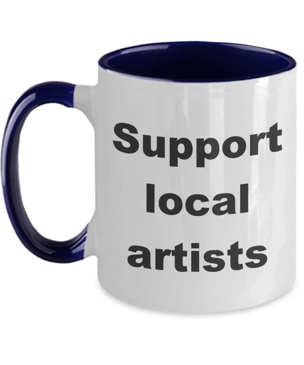 Artist Coffee two tone mug