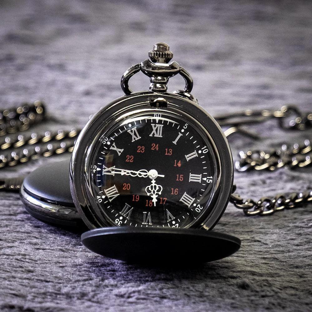 Gift for Father In Law Engravable Pocket Watch