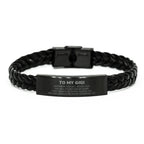 Gigi Gifts, To My Gigi Remember, you will never lose. You will either WIN or LEARN, Keepsake Braided Leather Bracelet For Gigi Engraved, Birthday Christmas Gifts Ideas For Gigi X-mas Gifts