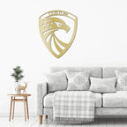 Eagle Custom Name Metal Art Wall Sign