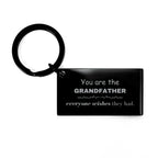 Grandfather Keychain, Everyone wishes they had, Inspirational Keychain For Grandfather, Grandfather Gifts, Birthday Christmas Unique Gifts For Grandfather