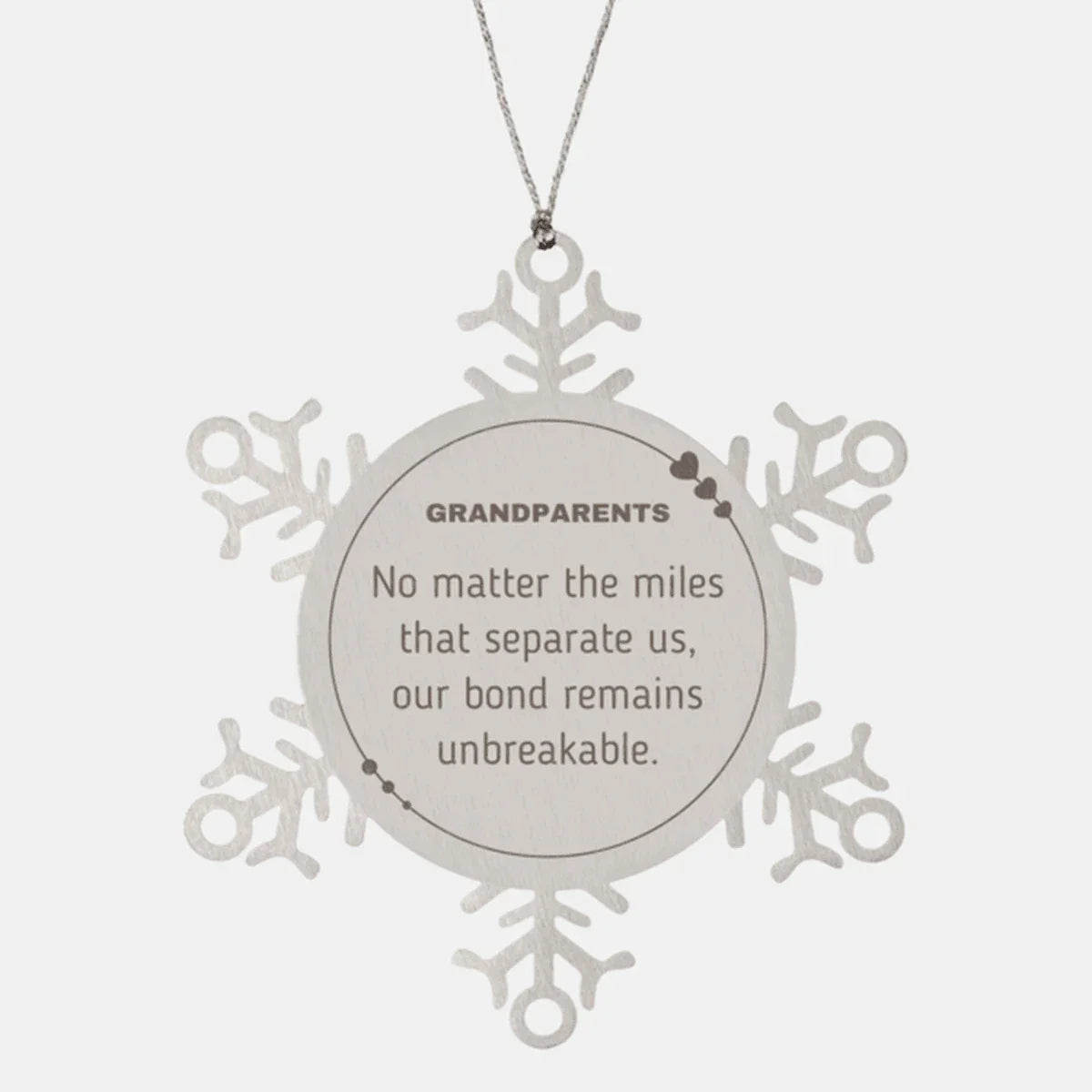 Grandparents Long Distance Relationship Gifts, No matter the miles that separate us, Our bond remains unbreakable - Birthday Christmas Unique Gifts