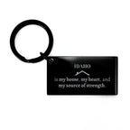 Idaho is my home Gifts, Lovely Idaho Birthday Christmas Keychain For People from Idaho, Men, Women, Friends