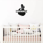Princess Snow White Personalized Name Metal Art Wall Sign