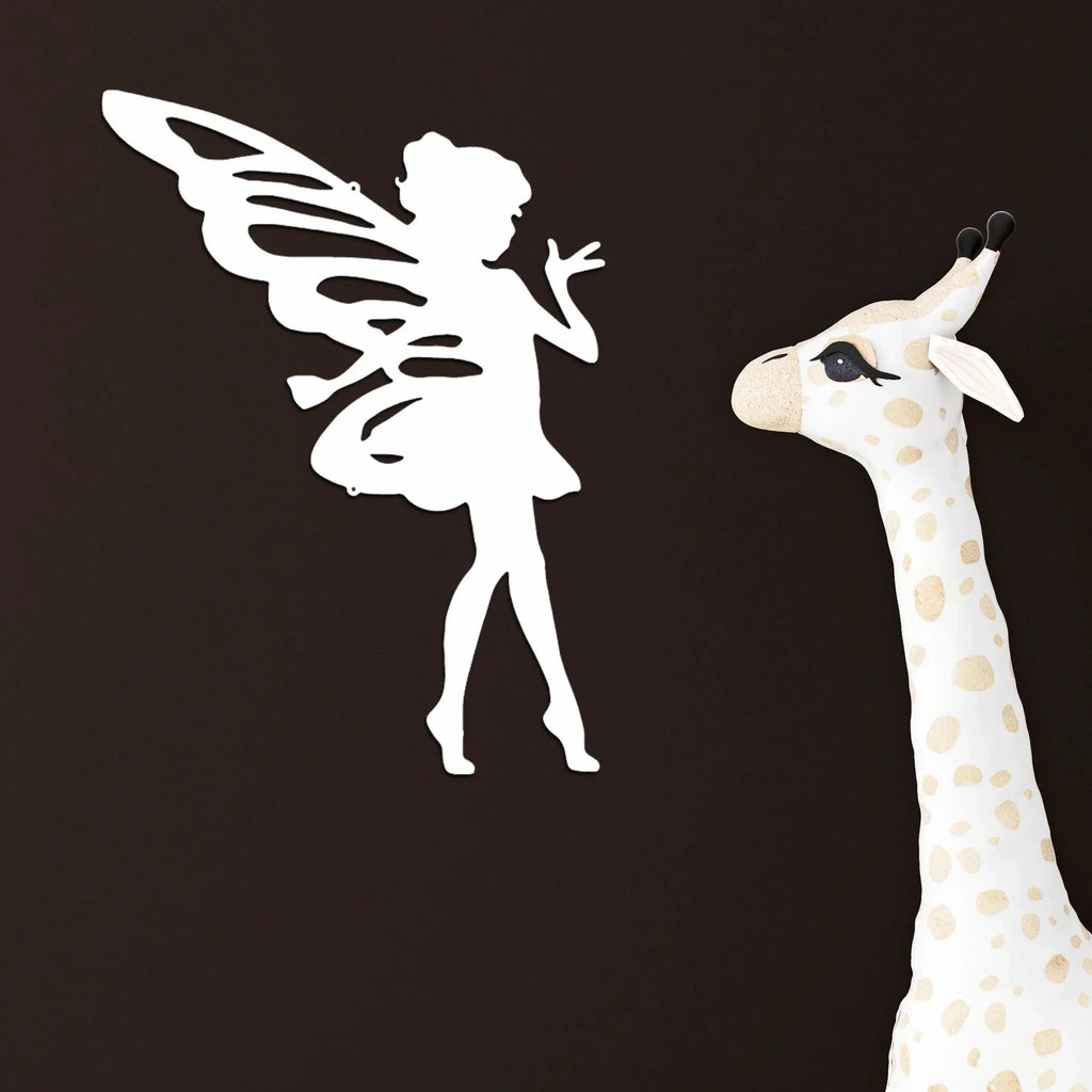 Fairy Pixie Metal Wall Sign