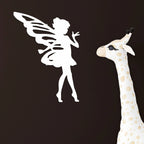 Fairy Pixie Metal Wall Sign