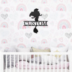 Princess Ariel Custom Name Metal Art Wall Sign