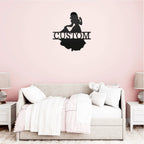 Princess Snow White Personalized Name Metal Art Wall Sign