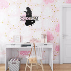 Princess Rapunzel Personalized Name Metal Art Wall Sign
