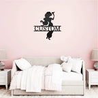 Princess Jasmine Personalized Name Metal Art Wall Sign