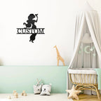 Princess Jasmine Personalized Name Metal Art Wall Sign
