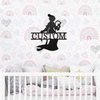 Princess Mulan Personalized Name Metal Art Wall Sign Home Decor