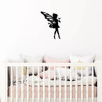 Fairy Pixie Metal Wall Sign