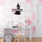 Princess Aurora Personalized Metal Art Wall Sign