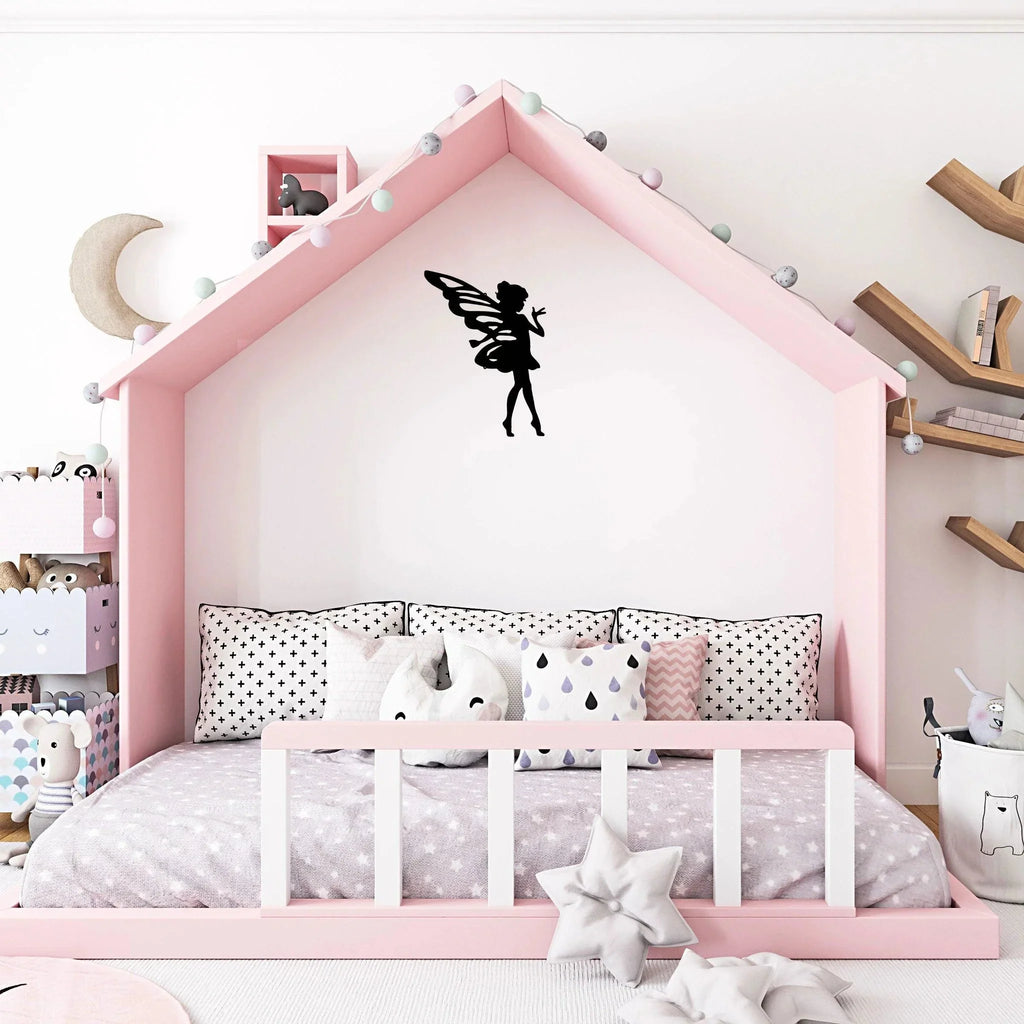 Fairy Pixie Metal Wall Sign