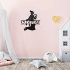 Princess Mulan Personalized Name Metal Art Wall Sign Home Decor