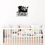 Tinkerbell Fairy Dreams Custom Name Metal Art Wall Sign