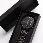 Dad of the Year Award Engraved Back Chronograph Wristwatch