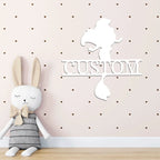 Princess Ariel Custom Name Metal Art Wall Sign