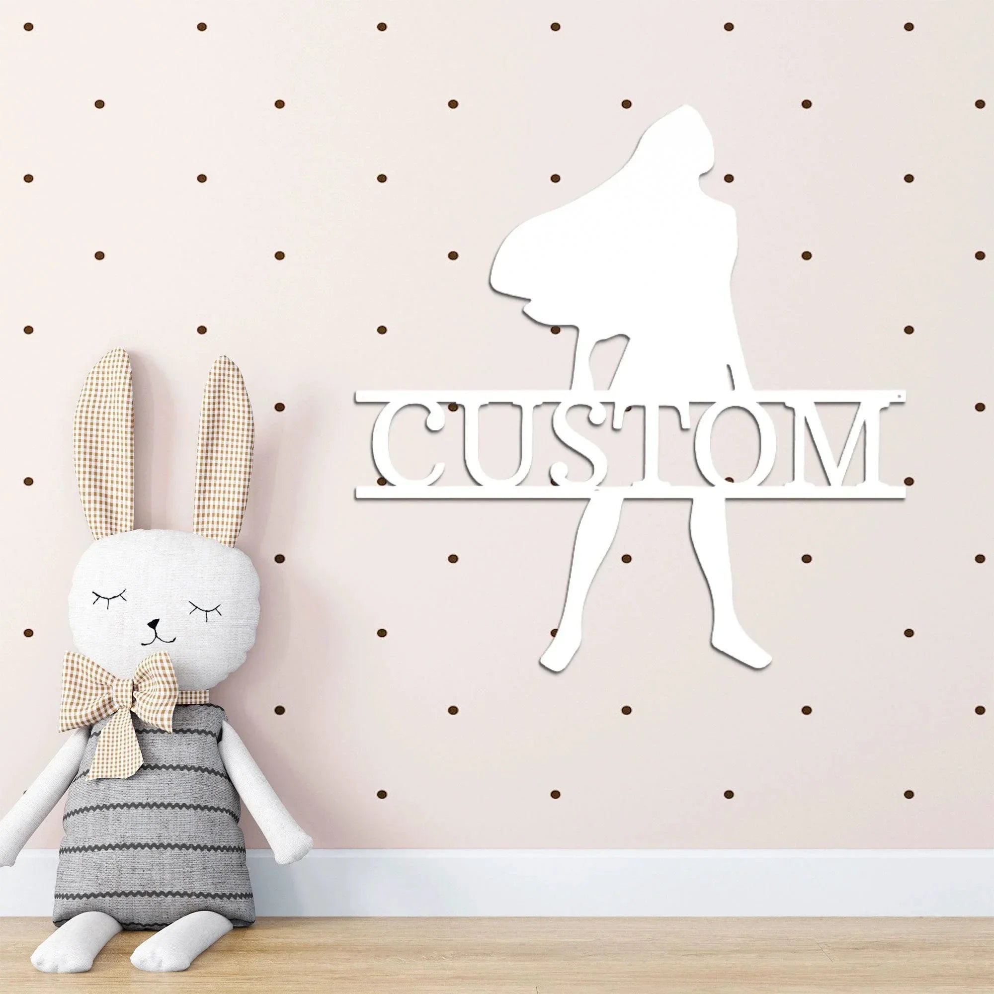 Princess Pocahontas Custom Name Metal Art Wall Sign
