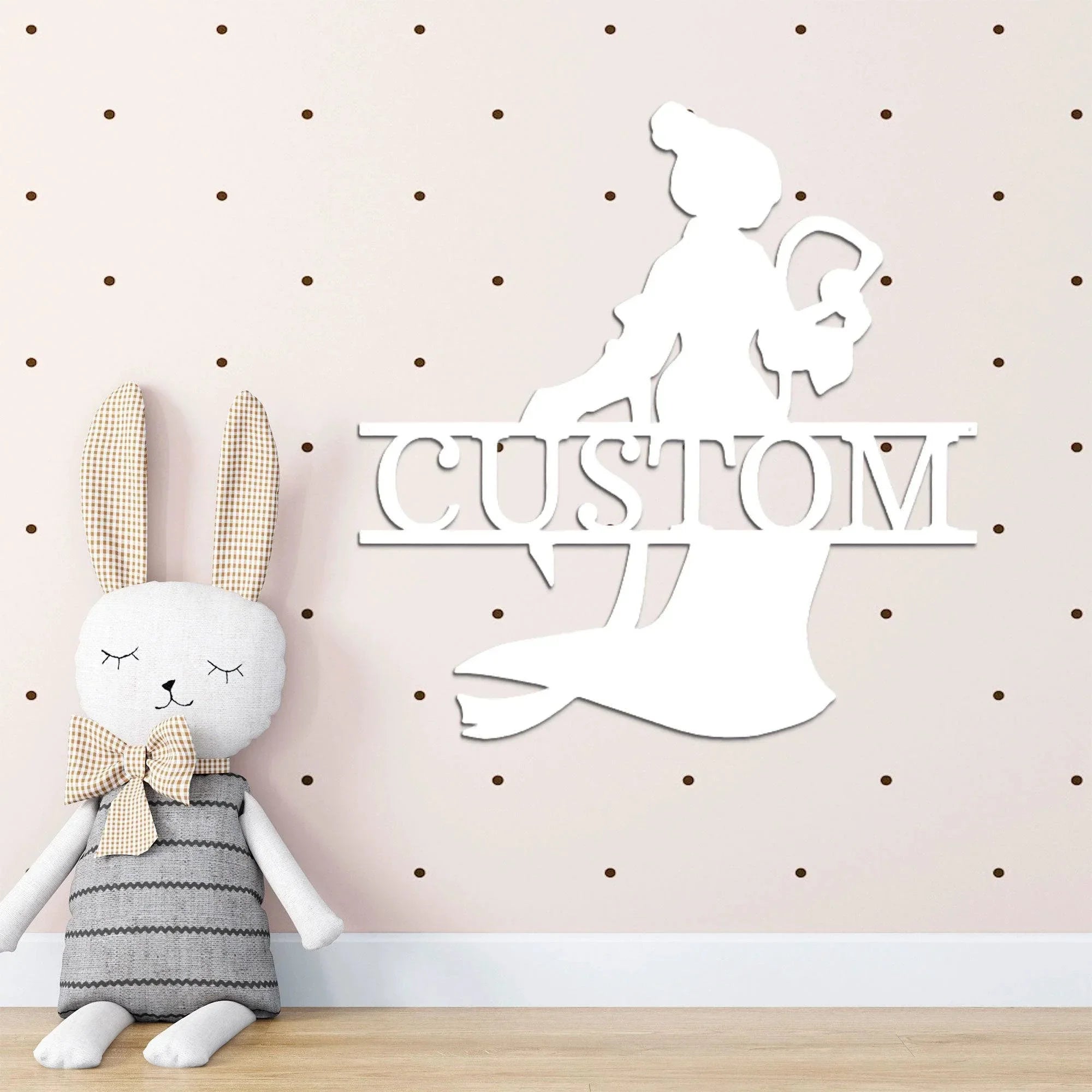 Princess Mulan Personalized Name Metal Art Wall Sign Home Decor